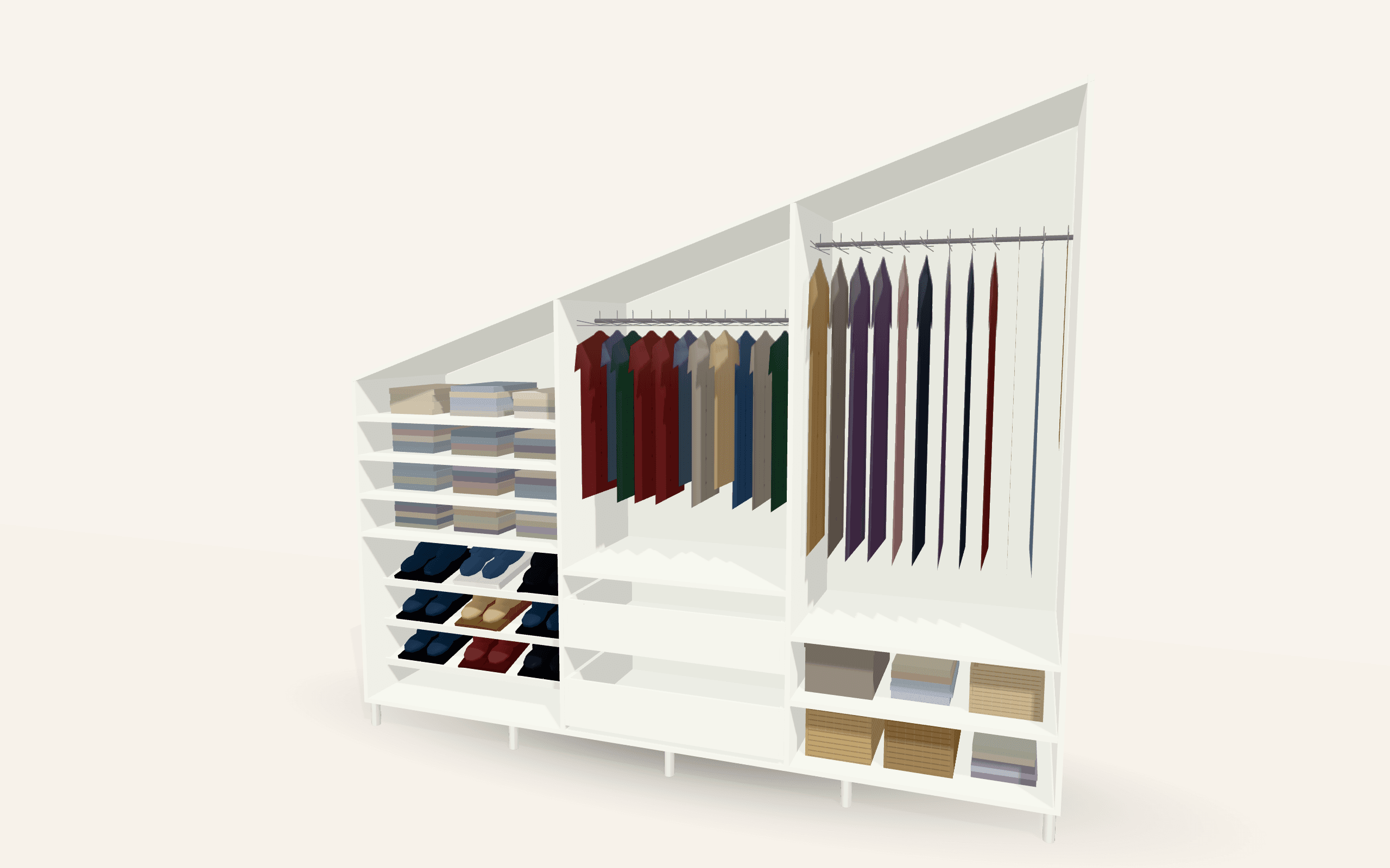 The Newhaven Loft Slider — Without doors