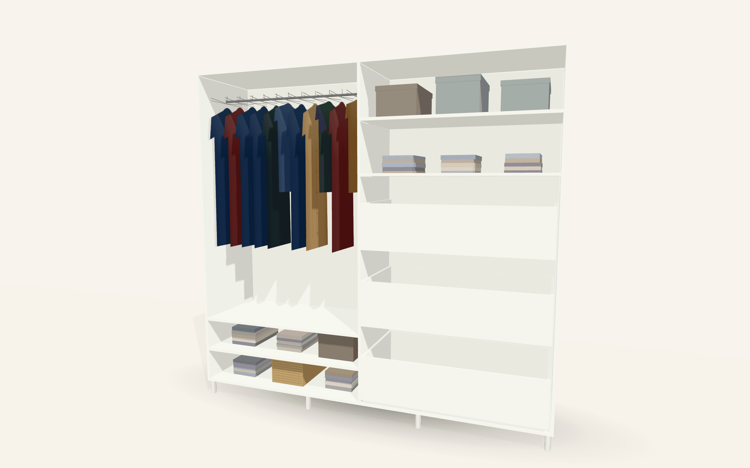 The Seaford Four-Bay Family Robe